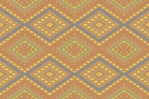 ikat damasco cachemir bordado antecedentes. ikat antecedentes geométrico étnico oriental modelo tradicional. ikat azteca estilo resumen diseño para impresión textura,tela,sari,sari,alfombra. vector