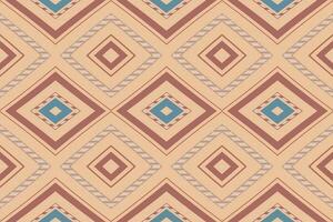 ikat damasco cachemir bordado antecedentes. ikat flor geométrico étnico oriental modelo tradicional. ikat azteca estilo resumen diseño para impresión textura,tela,sari,sari,alfombra. vector