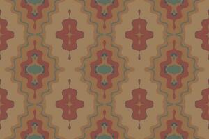 motivo ikat cachemir bordado antecedentes. ikat azteca geométrico étnico oriental modelo tradicional. ikat azteca estilo resumen diseño para impresión textura,tela,sari,sari,alfombra. vector