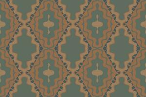 Ikat Damask Paisley Embroidery Background. Ikat Vector Geometric Ethnic Oriental Pattern Traditional. Ikat Aztec Style Abstract Design for Print Texture,fabric,saree,sari,carpet.