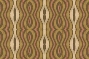 Ikat Floral Paisley Embroidery Background. Ikat Pattern Geometric Ethnic Oriental Pattern Traditional. Ikat Aztec Style Abstract Design for Print Texture,fabric,saree,sari,carpet. vector