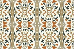 ikat damasco cachemir bordado antecedentes. ikat flor geométrico étnico oriental modelo tradicional. ikat azteca estilo resumen diseño para impresión textura,tela,sari,sari,alfombra. vector