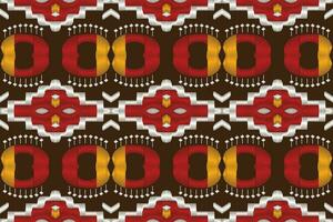 motivo ikat cachemir bordado antecedentes. ikat diseño geométrico étnico oriental modelo tradicional. ikat azteca estilo resumen diseño para impresión textura,tela,sari,sari,alfombra. vector