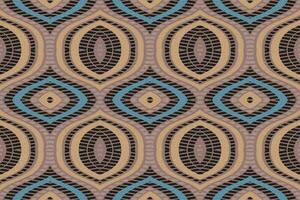 ikat damasco cachemir bordado antecedentes. ikat textura geométrico étnico oriental modelo tradicional. ikat azteca estilo resumen diseño para impresión textura,tela,sari,sari,alfombra. vector