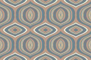 ikat damasco cachemir bordado antecedentes. ikat patrones geométrico étnico oriental modelo tradicional. ikat azteca estilo resumen diseño para impresión textura,tela,sari,sari,alfombra. vector