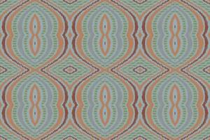 ikat damasco cachemir bordado antecedentes. ikat raya geométrico étnico oriental modelo tradicional. ikat azteca estilo resumen diseño para impresión textura,tela,sari,sari,alfombra. vector