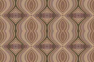 Motif Ikat Paisley Embroidery Background. Ikat Chevron Geometric Ethnic Oriental Pattern Traditional. Ikat Aztec Style Abstract Design for Print Texture,fabric,saree,sari,carpet. vector