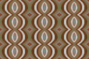 ikat floral cachemir bordado antecedentes. ikat marco geométrico étnico oriental modelo tradicional. ikat azteca estilo resumen diseño para impresión textura,tela,sari,sari,alfombra. vector