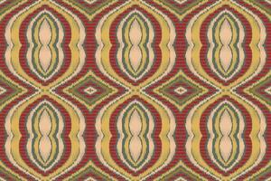 ikat damasco cachemir bordado antecedentes. ikat sin costura modelo geométrico étnico oriental modelo tradicional. ikat azteca estilo resumen diseño para impresión textura,tela,sari,sari,alfombra. vector