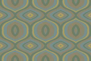 ikat damasco cachemir bordado antecedentes. ikat azteca geométrico étnico oriental modelo tradicional. ikat azteca estilo resumen diseño para impresión textura,tela,sari,sari,alfombra. vector