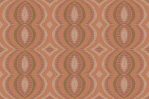 ikat floral cachemir bordado antecedentes. ikat triángulo geométrico étnico oriental modelo tradicional. ikat azteca estilo resumen diseño para impresión textura,tela,sari,sari,alfombra. vector