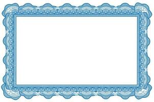 certificate of completion frame with abstract lines photo