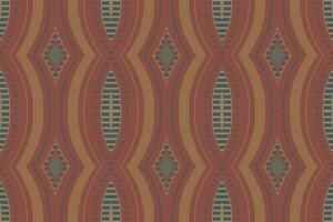 Motif Ikat Paisley Embroidery Background. Ikat Chevron Geometric Ethnic Oriental Pattern Traditional. Ikat Aztec Style Abstract Design for Print Texture,fabric,saree,sari,carpet. vector