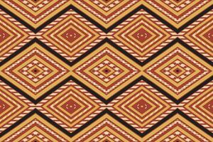 ikat damasco cachemir bordado antecedentes. ikat diamante geométrico étnico oriental modelo tradicional. ikat azteca estilo resumen diseño para impresión textura,tela,sari,sari,alfombra. vector