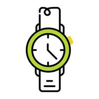 Trendy Wristwatch Concepts vector