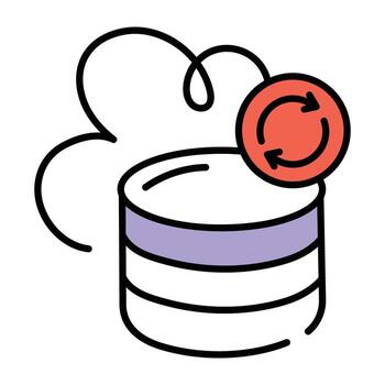 de moda sincronizar datos vector