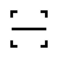 Simple scan icon. Read. Vector. vector