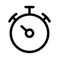 Simple stopwatch icon. Timer. Time management. Vector. vector