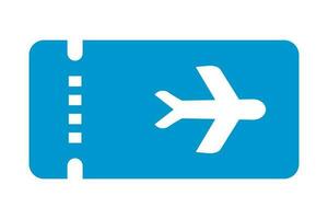 Airline ticket icon. Travel ticket. Plane ticket. Vector. vector