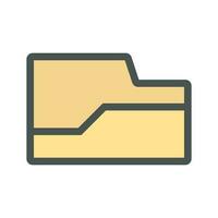 Computer document folder icon. Vector. vector