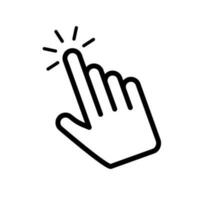 Tapping hand icon. Tap icon. Vector. vector