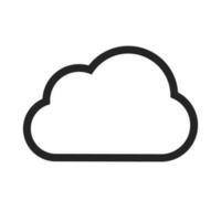 Cloud icon. Air icon. Vector. vector