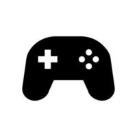 Game silhouette icon. Game controller. Vector. vector