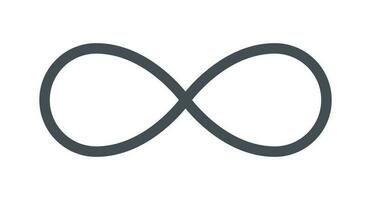 Infinite sign. Unlimited icon. No limit. Vector. vector