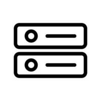Web data server. Data hosting. Vector. vector