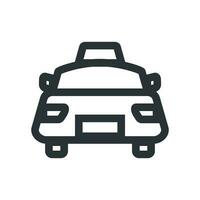 Cab information icon. Cab stand. Vector. vector