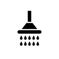 Shower and water drops. Sprinkler. Vector. vector