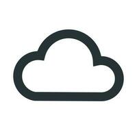 Cloud icon. Decoration cloud. Vector. vector