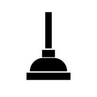 Plunger icon. Force cup icon. Vector. vector