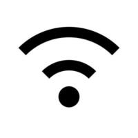 Wifi radio ola icono. Internet comunicación icono. vector. vector