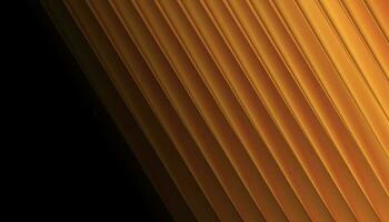 Liquid gold smooth stripes abstract tech background vector