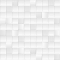 Grey white minimal tech squares vector pattern background