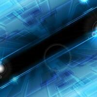 Abstract speed blue tech futuristic background vector