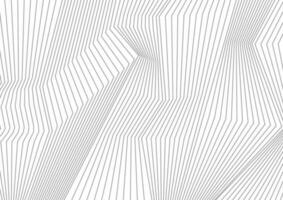 Abstract grey lines refraction vector background