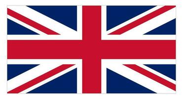 British flag icon. United Kingdom flag. Vector. vector