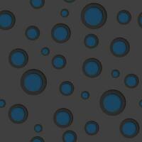 Dark blue circles abstract background vector