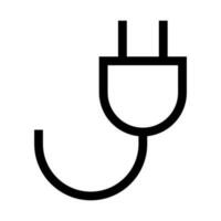 Simple outlet icon. Power. Vector. vector