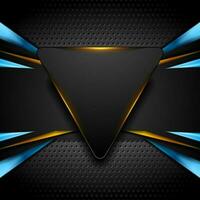 Abstract shiny hi-tech futuristic vector art background