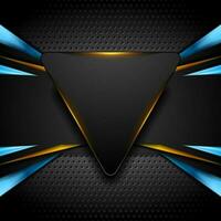 Abstract shiny hi-tech futuristic vector art background