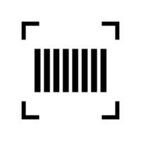 Barcode scanning icon. Barcode reading. Product barcode. Vector. vector