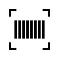 Barcode scanning icon. Barcode reading. Product barcode. Vector. vector