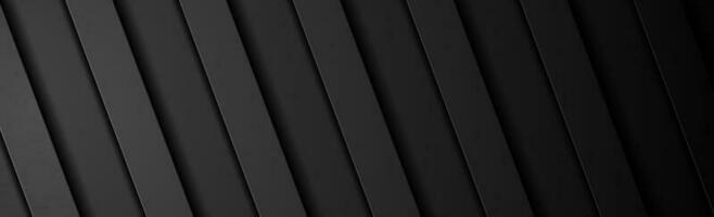 Black abstract technology background banner vector