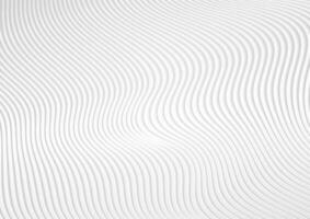 Abstract background with white 3d paper refracted geometric waves vector