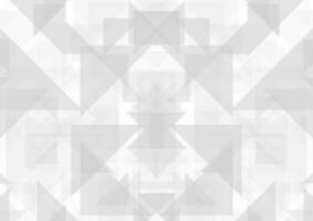 Grey abstract geometric technology background vector