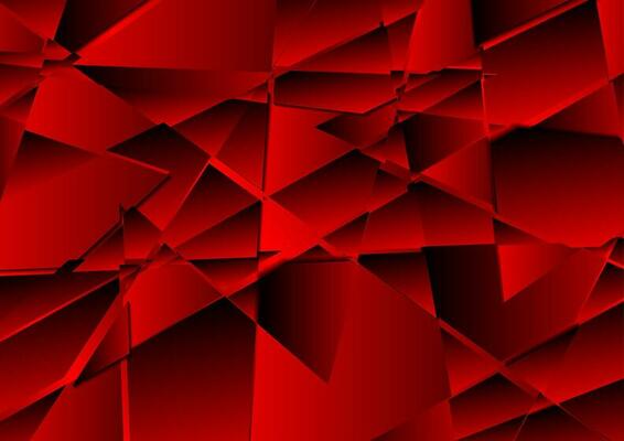 Dark red abstract low poly geometric background