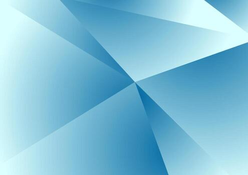 Blue abstract concept polygonal tech background vector